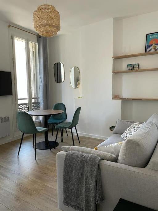 Appartement Vieux-Port/ 2 Min Du Metro Estrangin Marselha Exterior foto